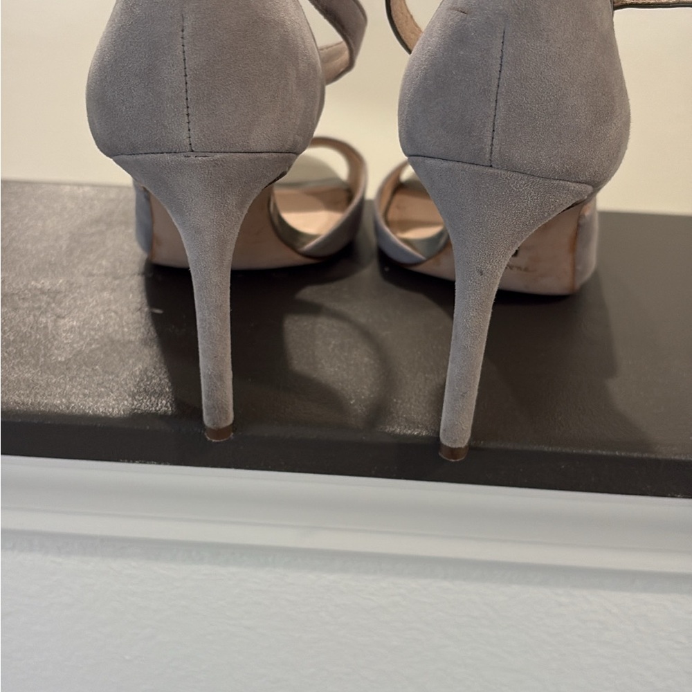 Louise et Cie Gray Suede Heels